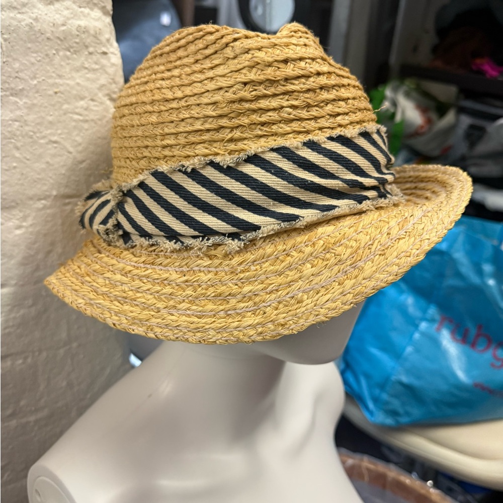 Hat Attack Woven Straw Panama Hat OS